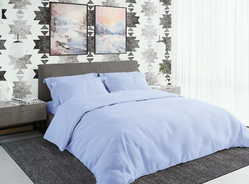 Clearance - priced duvet covers for a great deal on last - season modelsBed duvet covers to enhance the comfort and aesthetics of the bedroomSateen Duvet Cover in Dream Blue Clearance - priced duvet covers for a great deal on last - season modelsBed duvet covers to enhance the comfort and aesthetics of the bedroomSateen Duvet Cover in Dream Blue