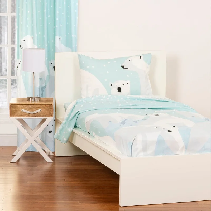 Moisture - Wicking Cotton Sheets for a Dry and Comfortable SleepCrayola White Bear Sheet Set Moisture - Wicking Cotton Sheets for a Dry and Comfortable SleepCrayola White Bear Sheet Set