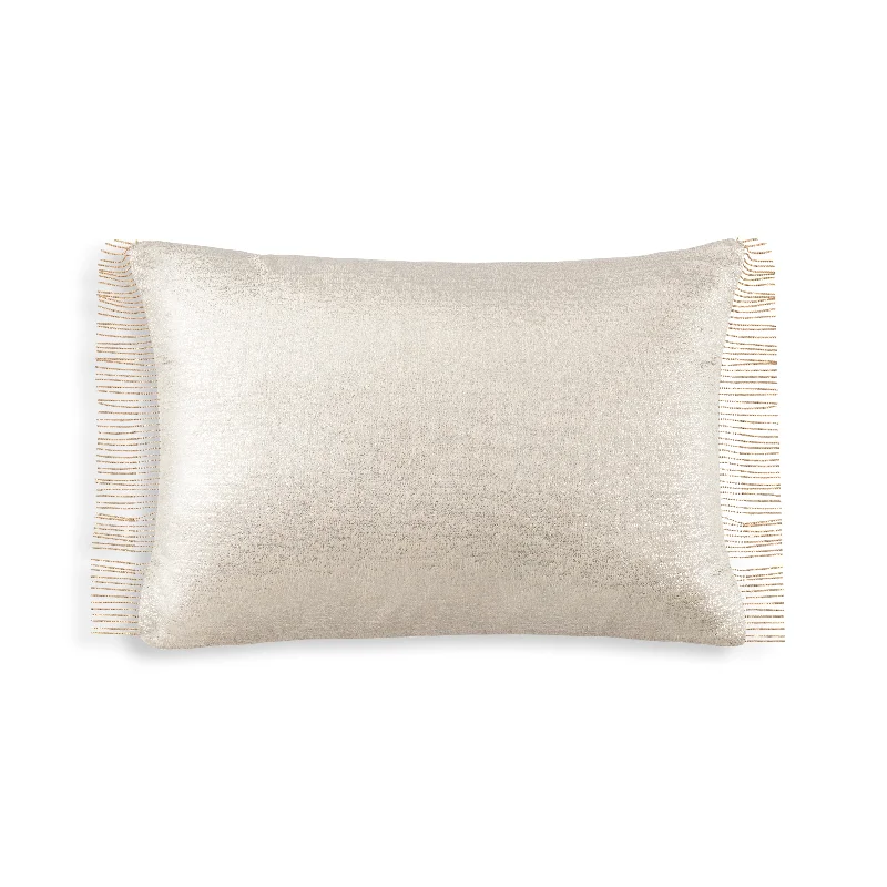 Soft and Fluffy Pillows for Bedroom ComfortMaya Beige Velvet Pillow