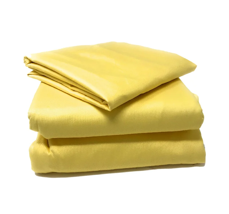 Solid - colored duvet covers in classic colors like white, black, and navy for a timeless lookTache 100% Cotton Solid Banana Yellow Duvet Cover Set (2-3PDUV-YB) Solid - colored duvet covers in classic colors like white, black, and navy for a timeless lookTache 100% Cotton Solid Banana Yellow Duvet Cover Set (2-3PDUV-YB)
