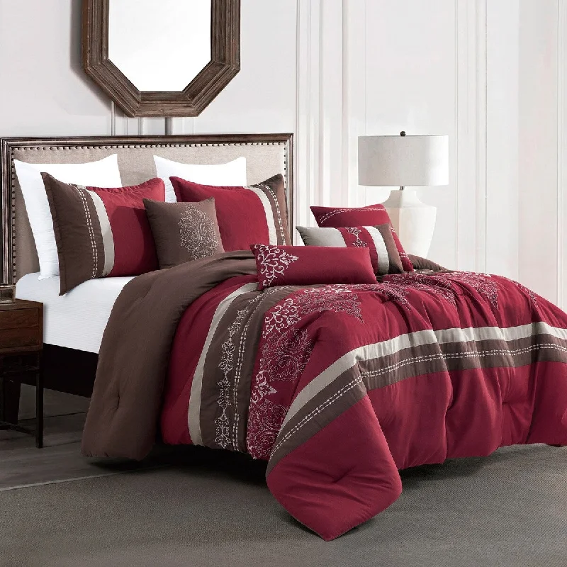 AUREAR Luxury 7 Piece Comforter