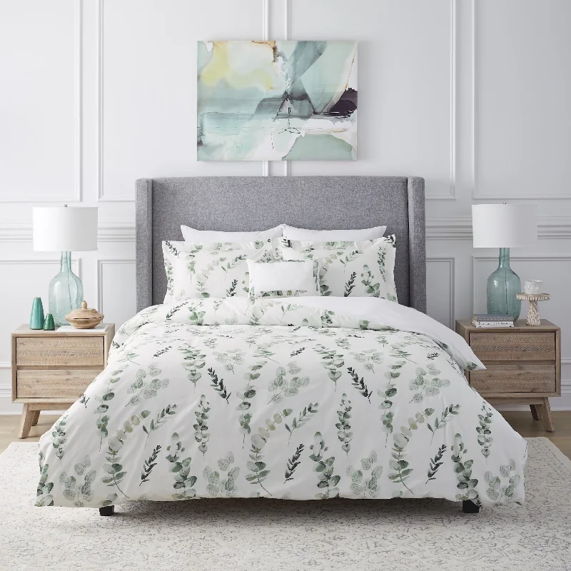 250TC Eucalyptus Oversized Comforter Set Ensemble