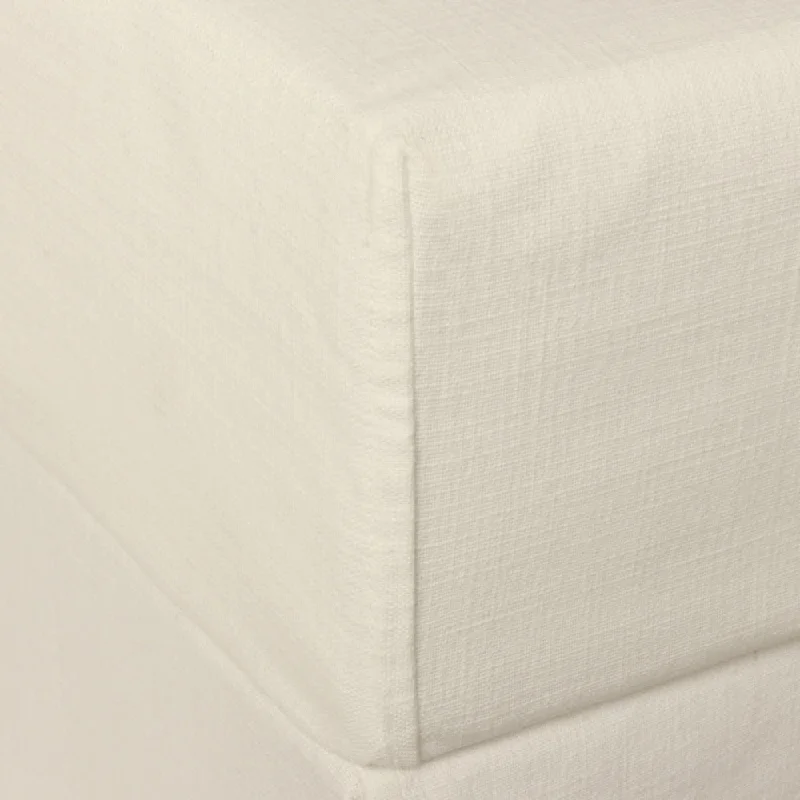 Polyester bed skirts for easy care and durabilityPercy White or Ivory Cotton Box Spring Cover Polyester bed skirts for easy care and durabilityPercy White or Ivory Cotton Box Spring Cover