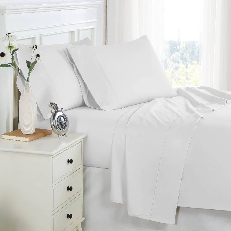Anti - Pill Microfiber Sheets for a Smooth Appearance300 Thread Count Cotton Percale Sheet Set Anti - Pill Microfiber Sheets for a Smooth Appearance300 Thread Count Cotton Percale Sheet Set