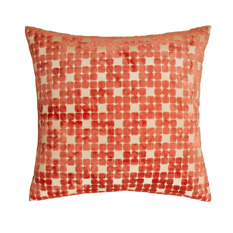 Firm Pillows for Side SleepersOrange Checkered Pillow