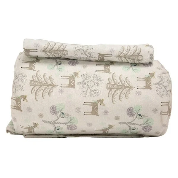 Rayon - Cotton Sheets for a Breathable and Soft BlendHabitat Kids Collection Flannel Winter Whimzy Sheet Set Rayon - Cotton Sheets for a Breathable and Soft BlendHabitat Kids Collection Flannel Winter Whimzy Sheet Set