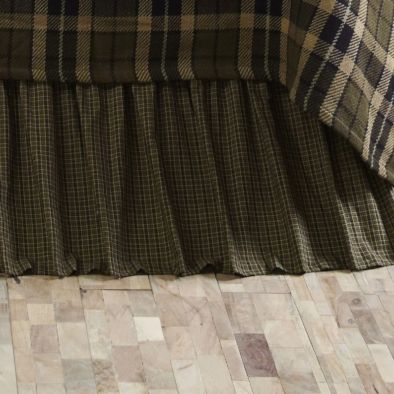Bed skirts with a child - friendly printTea Cabin Bed Skirt (Choose Size)