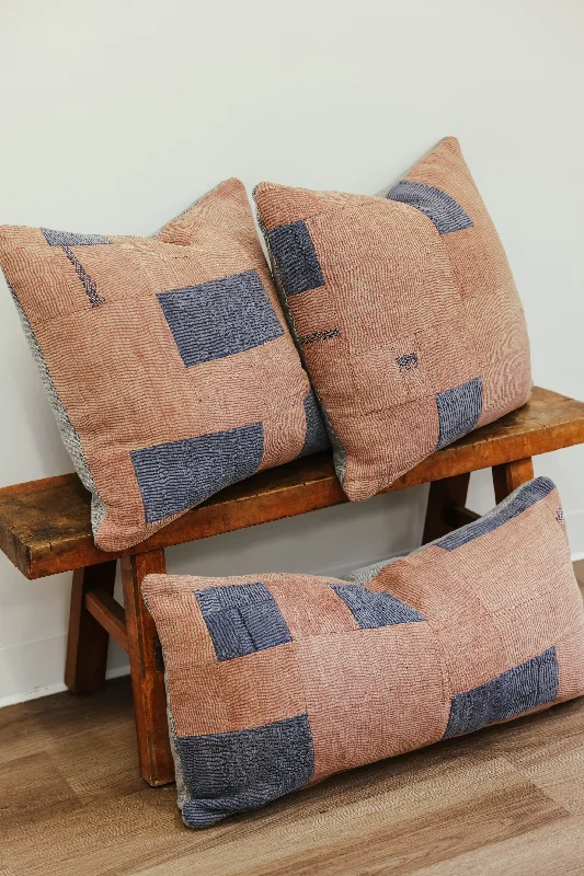 Silk Pillows for Smooth Skin and HairFossil Mosaic 22x22 Pillow - 1