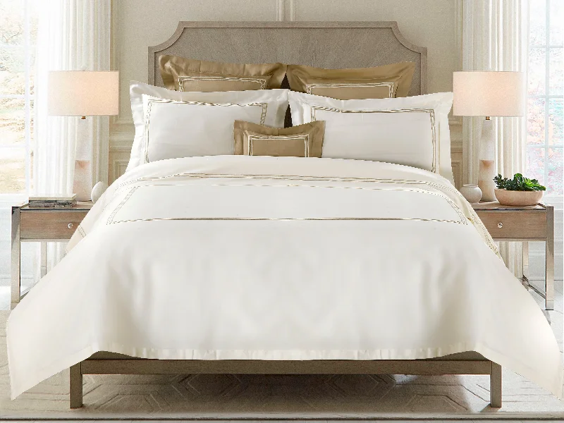 Velvet duvet covers for a plush and cozy look"BAGUETTE CLASSIC N.2" 350 TC