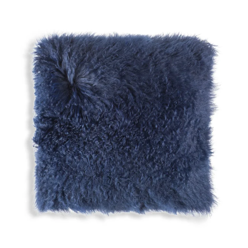 Silk Pillows for Smooth Skin and HairLuna Navy Fur Pillow