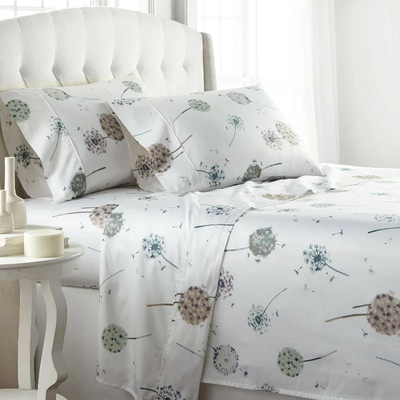 Jersey - Knit Sheets for a Comfortable and Casual BedDandelion Dreams Extra Deep Pocket Sheet Set Jersey - Knit Sheets for a Comfortable and Casual BedDandelion Dreams Extra Deep Pocket Sheet Set