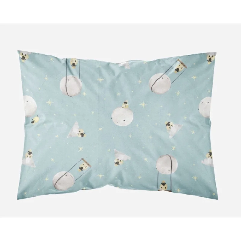 Polyester - Cotton Blend Sheets for Durability and ComfortOliver Gal Signature Collection 'SHEEP & MOON' STANDARD SHAM Polyester - Cotton Blend Sheets for Durability and ComfortOliver Gal Signature Collection 'SHEEP & MOON' STANDARD SHAM