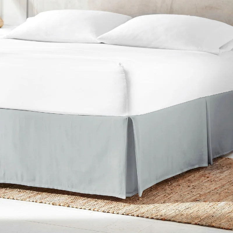 Bed skirts with a retro - style patternEverhome Cotton Sateen Collection 15 Inch Bed Skirt Bed skirts with a retro - style patternEverhome Cotton Sateen Collection 15 Inch Bed Skirt