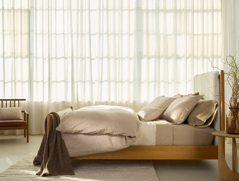 Budget - friendly duvet covers for first - time homebuyers or studentsCloud Brushed Organic Flannel Heather Texture Duvet Set Budget - friendly duvet covers for first - time homebuyers or studentsCloud Brushed Organic Flannel Heather Texture Duvet Set
