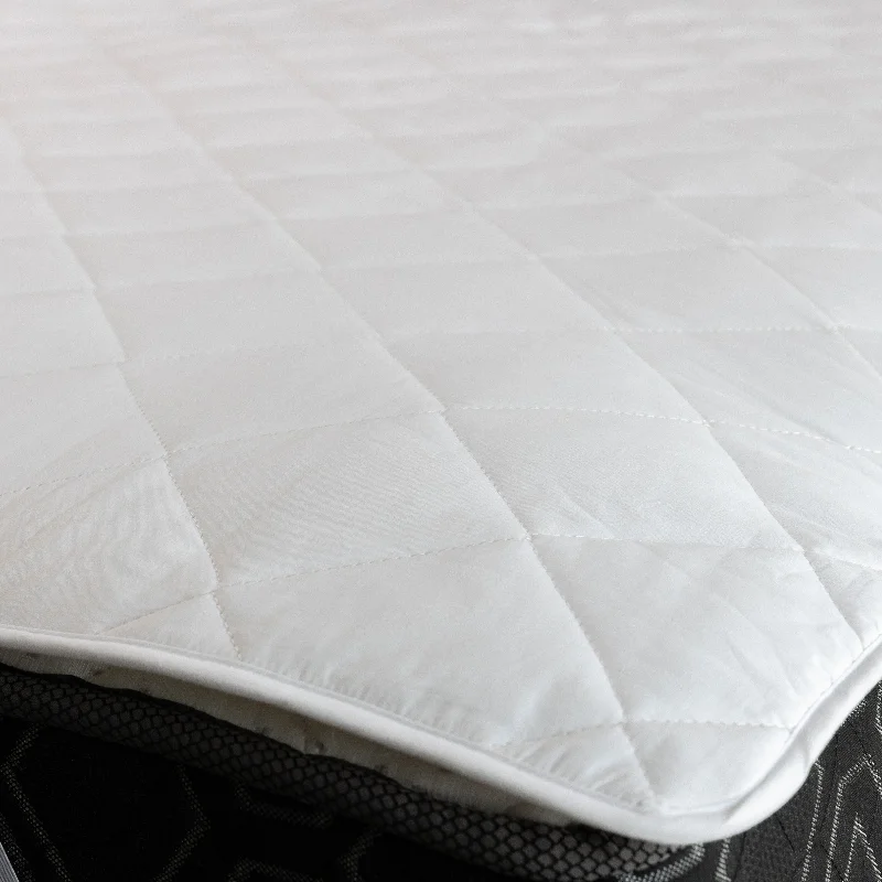 Twin - Size Sheet Sets with a Pillow ProtectorCotton Mattress Pad