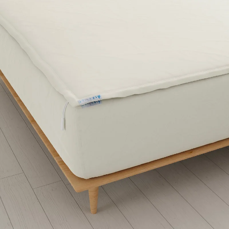 Rayon - Cotton Sheets for a Breathable and Soft BlendQuickZip Fitted Sheet | Zips Off and On; Won't Pop Off; Easy to Fold | More Comfort. Less Hassle. | Percale Cotton | Includes Base + Zip Sheet Rayon - Cotton Sheets for a Breathable and Soft BlendQuickZip Fitted Sheet | Zips Off and On; Won't Pop Off; Easy to Fold | More Comfort. Less Hassle. | Percale Cotton | Includes Base + Zip Sheet