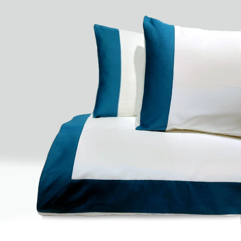 Organic cotton duvet covers for a chemical - free and eco - friendly option"ISCHIA" COLLECTION Organic cotton duvet covers for a chemical - free and eco - friendly option"ISCHIA" COLLECTION