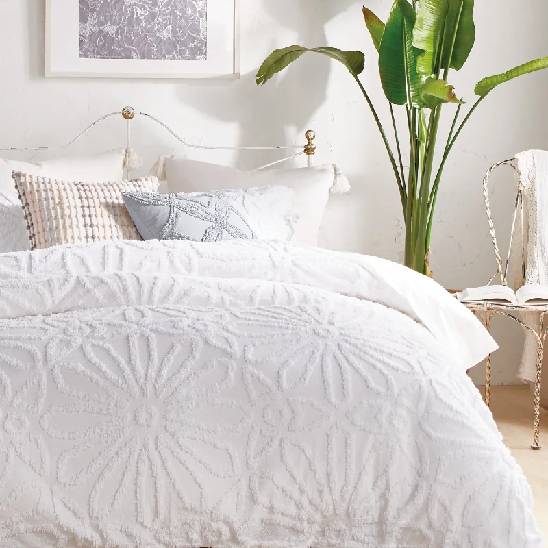 Peri Home Chenille Medallion Medallion Comforter and Sham Set