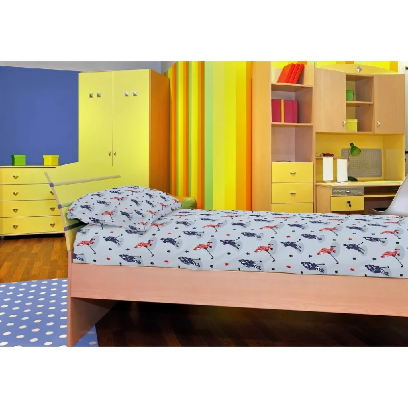 Moisture - Wicking Cotton Sheets for a Dry and Comfortable SleepPorch & Den Tremont Kid's Hockey Pattern Flannel Sheet Set Size- Twin Moisture - Wicking Cotton Sheets for a Dry and Comfortable SleepPorch & Den Tremont Kid's Hockey Pattern Flannel Sheet Set Size- Twin