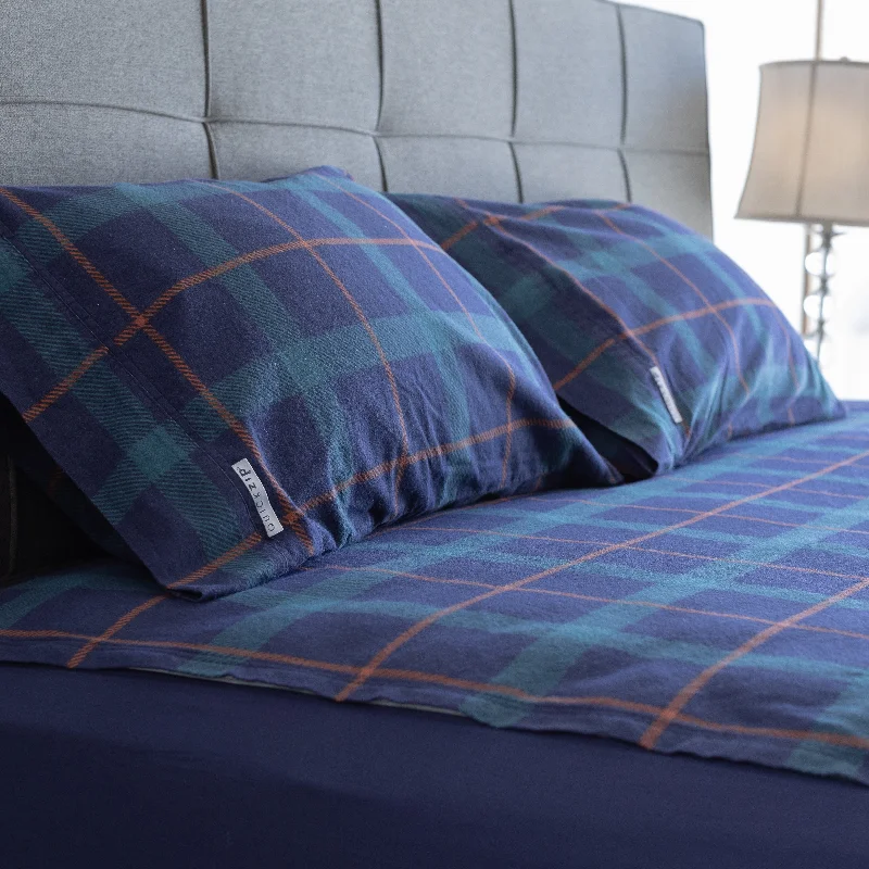 Jersey - Knit Sheets for a Comfortable and Casual BedClassic Flannel Pillowcases (Set of 2) Jersey - Knit Sheets for a Comfortable and Casual BedClassic Flannel Pillowcases (Set of 2)