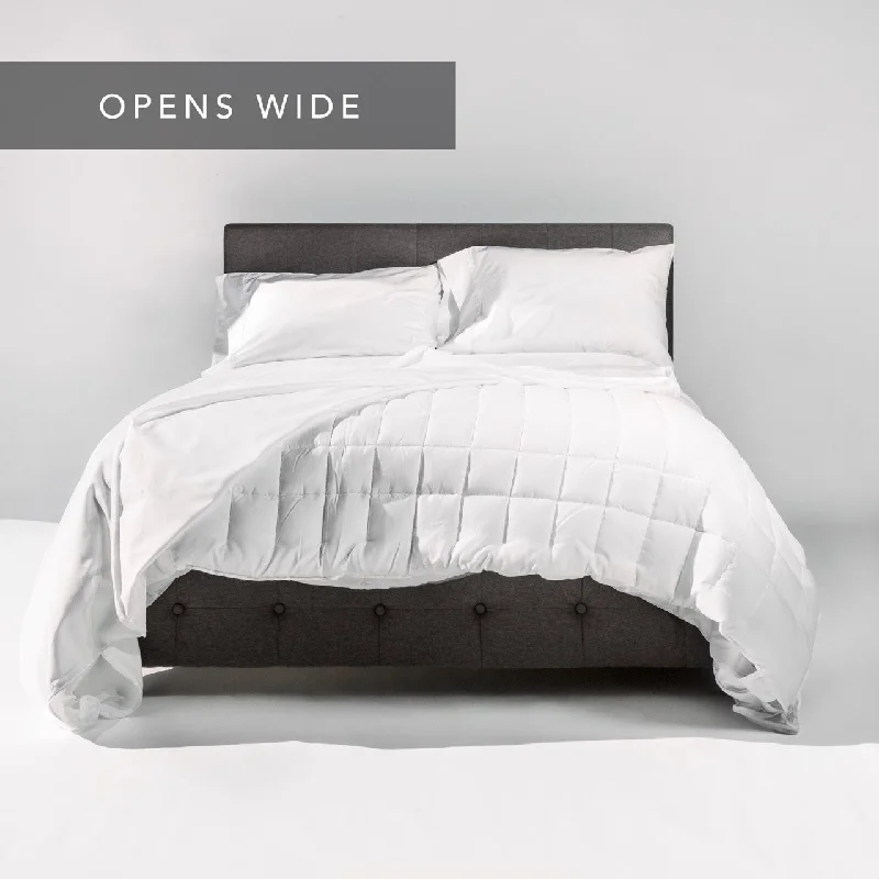 Queen - Size Sheet Sets with a European Pillowcase SetQuickZip New-Way Duvet Covers Queen - Size Sheet Sets with a European Pillowcase SetQuickZip New-Way Duvet Covers