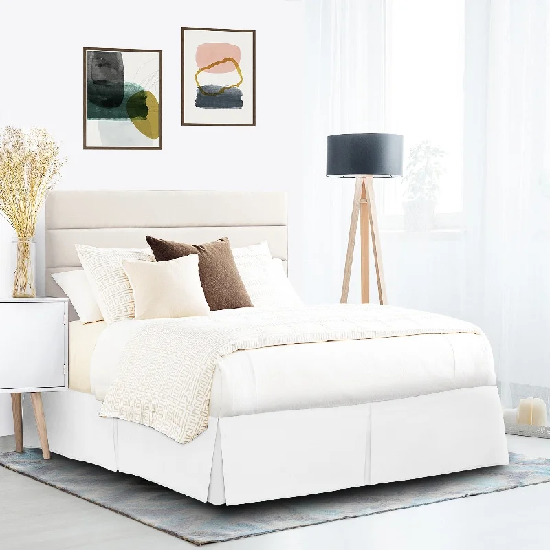 Velvet bed skirts for a luxurious and elegant appearanceClara Clark Pleated Bed Skirt-14 inch Tailored Drop - Soft Double Brushed Premium Microfiber Ruffle Bed Skirt - Includes 8 Pins Velvet bed skirts for a luxurious and elegant appearanceClara Clark Pleated Bed Skirt-14 inch Tailored Drop - Soft Double Brushed Premium Microfiber Ruffle Bed Skirt - Includes 8 Pins