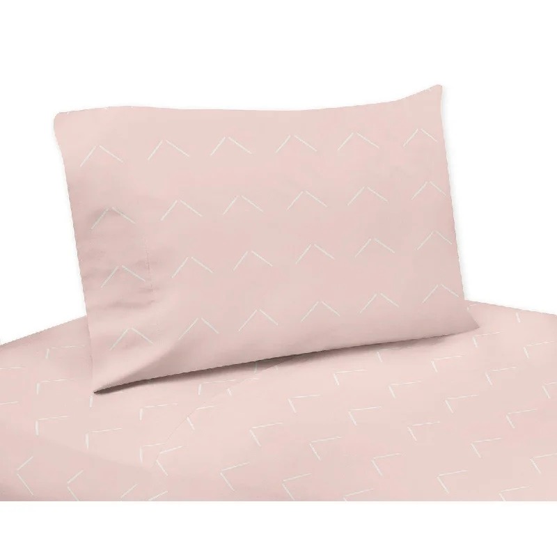 Flat Sheets with a High - Quality Finish for a Luxurious LookSweet Jojo Designs Pink Boho Arrow Girl 3p Twin Sheet Set Blush White Bohemian Shabby Chic Tribal Southwest Geometric Woodland Flat Sheets with a High - Quality Finish for a Luxurious LookSweet Jojo Designs Pink Boho Arrow Girl 3p Twin Sheet Set Blush White Bohemian Shabby Chic Tribal Southwest Geometric Woodland
