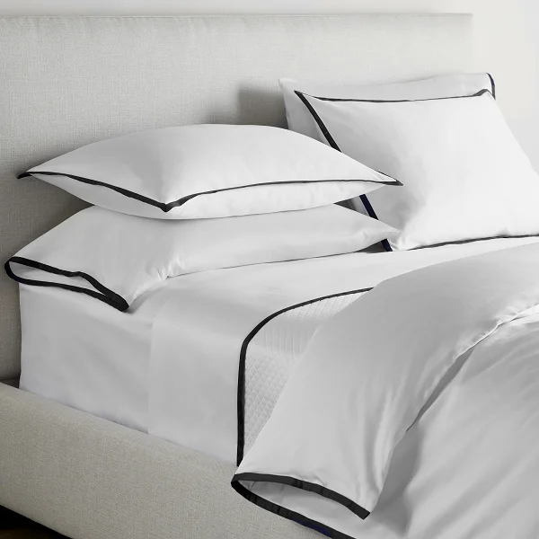 Hypoallergenic Silk Sheets for Sensitive SleepersContrast Flange Collection