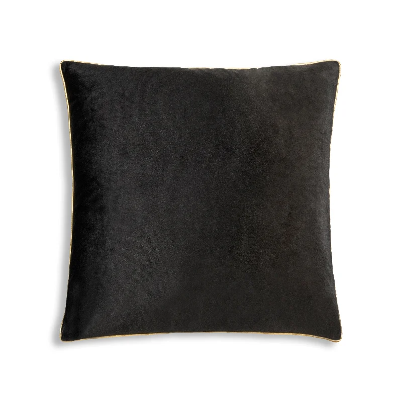 Feather Pillows for a Luxurious SleepNoah Black Gold Velvet Pillow