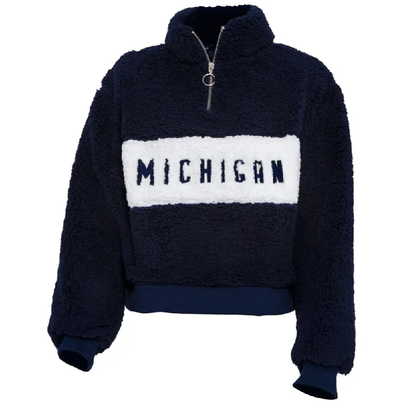 University of Michigan Teddy Quarter Zip