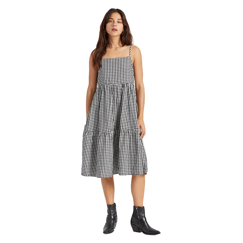 Gingham Tier Dress