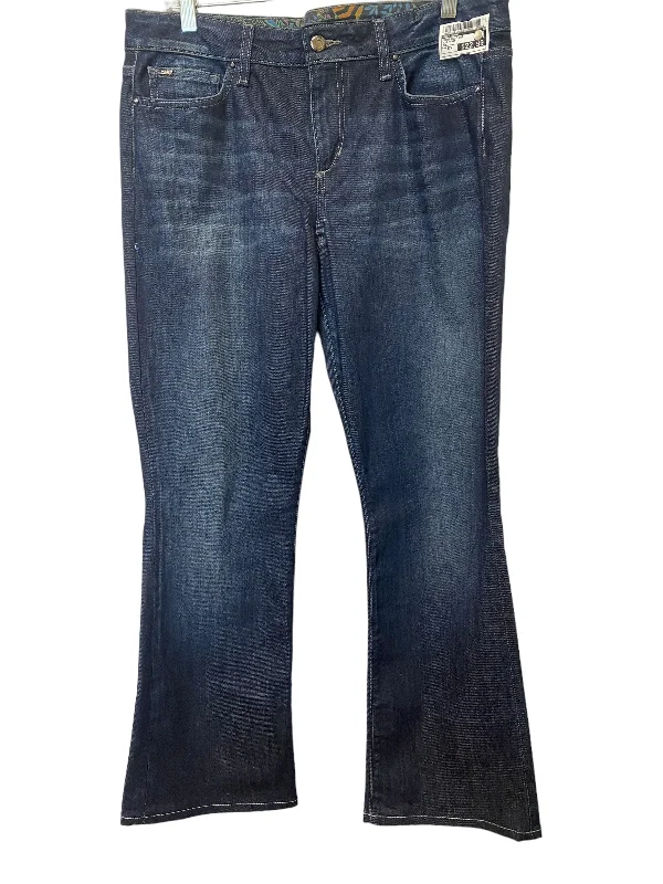 Jeans Boot Cut By Joes Jeans In Blue Denim, Size: 32w