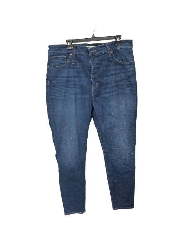 Jeans Straight By Madewell In Blue Denim, Size: 1x