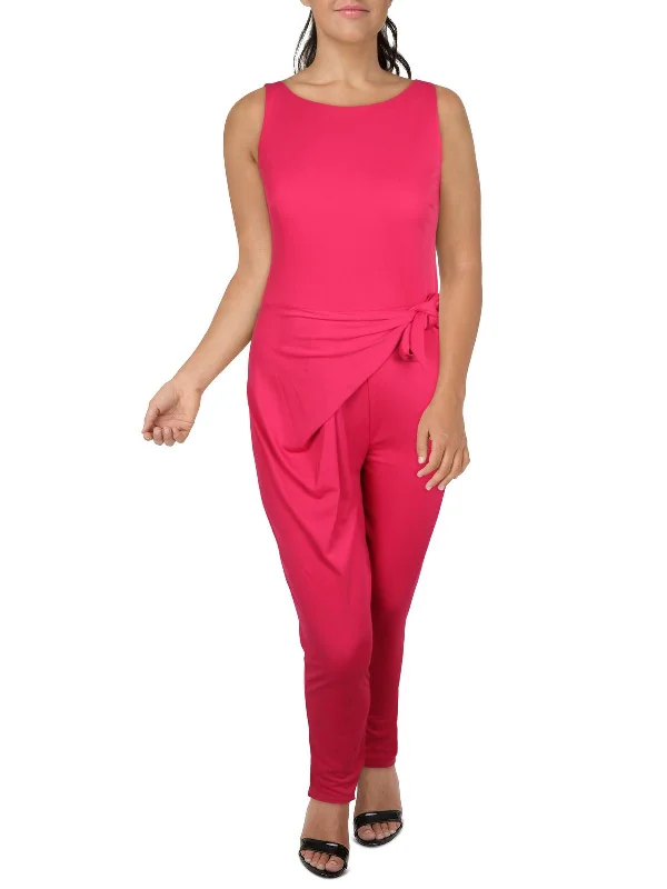 Womens Scuba Skinny Jumpsuit