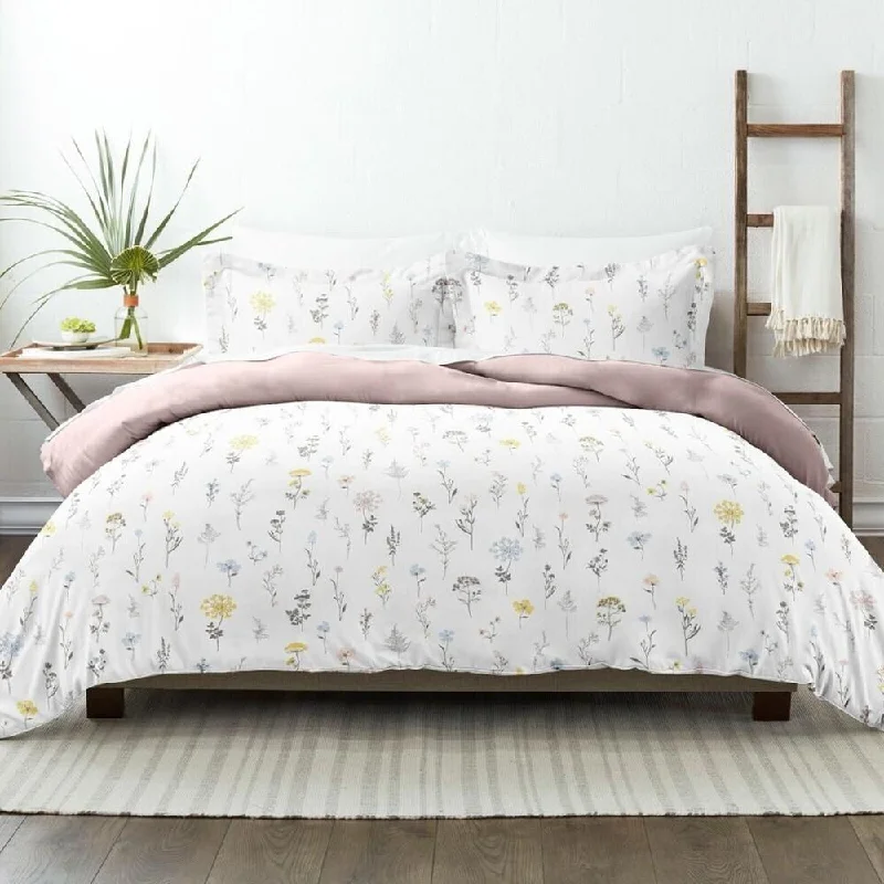 Linen blankets with a rustic and textured look3pc King/Cal King Wild Flower Duvet Cover Wrinkle Free Pink Linen blankets with a rustic and textured look3pc King/Cal King Wild Flower Duvet Cover Wrinkle Free Pink