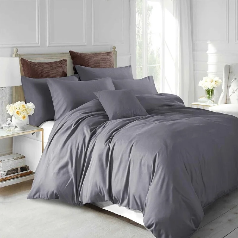 Queen - size blankets for standard - sized beds3pc Queen Size Duvet Cover With Pillow Shams Bedding Set Grey Queen - size blankets for standard - sized beds3pc Queen Size Duvet Cover With Pillow Shams Bedding Set Grey