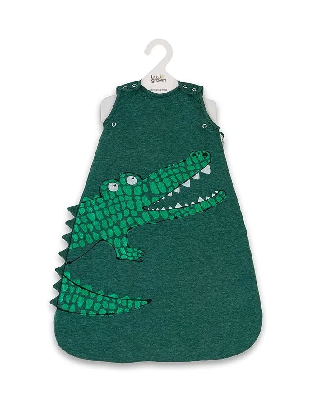Rayon from bamboo blankets for a silky and breathable feelBaby Sleeping Bag 0-6 Months 2.5 Tog - Rocka Croc Rayon from bamboo blankets for a silky and breathable feelBaby Sleeping Bag 0-6 Months 2.5 Tog - Rocka Croc