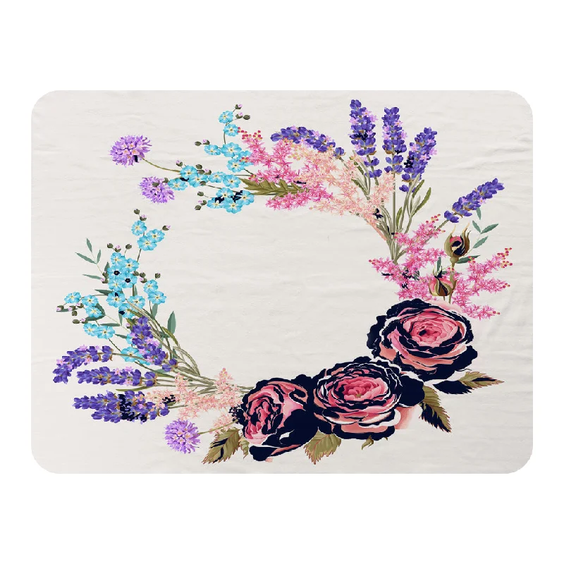Cotton blankets for breathability and a lightweight feelBeautiful Reath (Blanket)