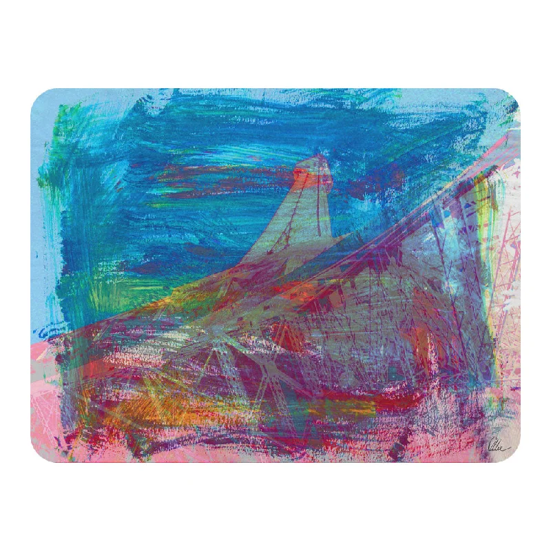 Fleece blankets for a cozy and plush textureBelow the tower (Blanket)