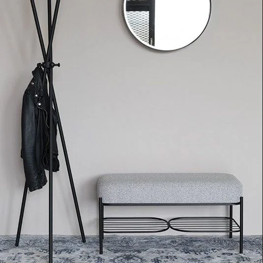 Chenille blankets with a thick and fuzzy textureMilou Bench