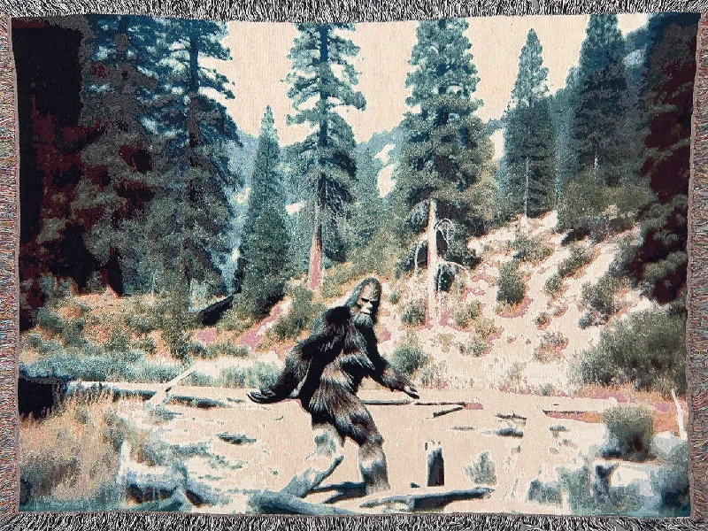 Bamboo fiber blankets with natural antibacterial propertiesBigfoot Sighting Blanket Bamboo fiber blankets with natural antibacterial propertiesBigfoot Sighting Blanket