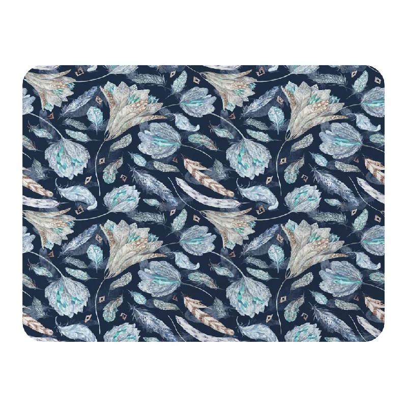 Wool blankets with natural warmth and insulationBoho Chic Indigo Pattern (Blanket)
