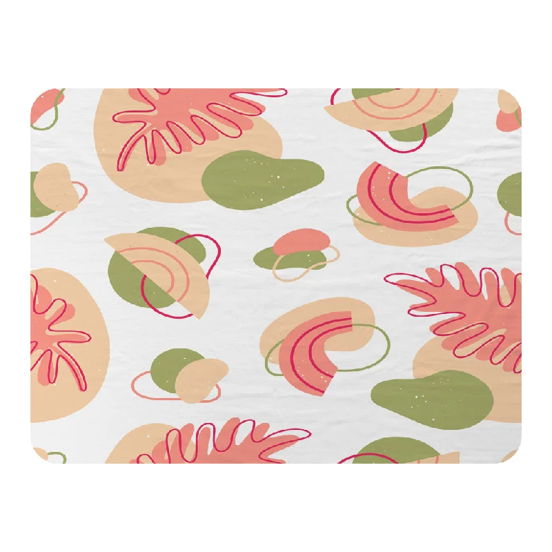 Silk blankets with a smooth and elegant touchbotanical elements with line art (Blanket) Silk blankets with a smooth and elegant touchbotanical elements with line art (Blanket)
