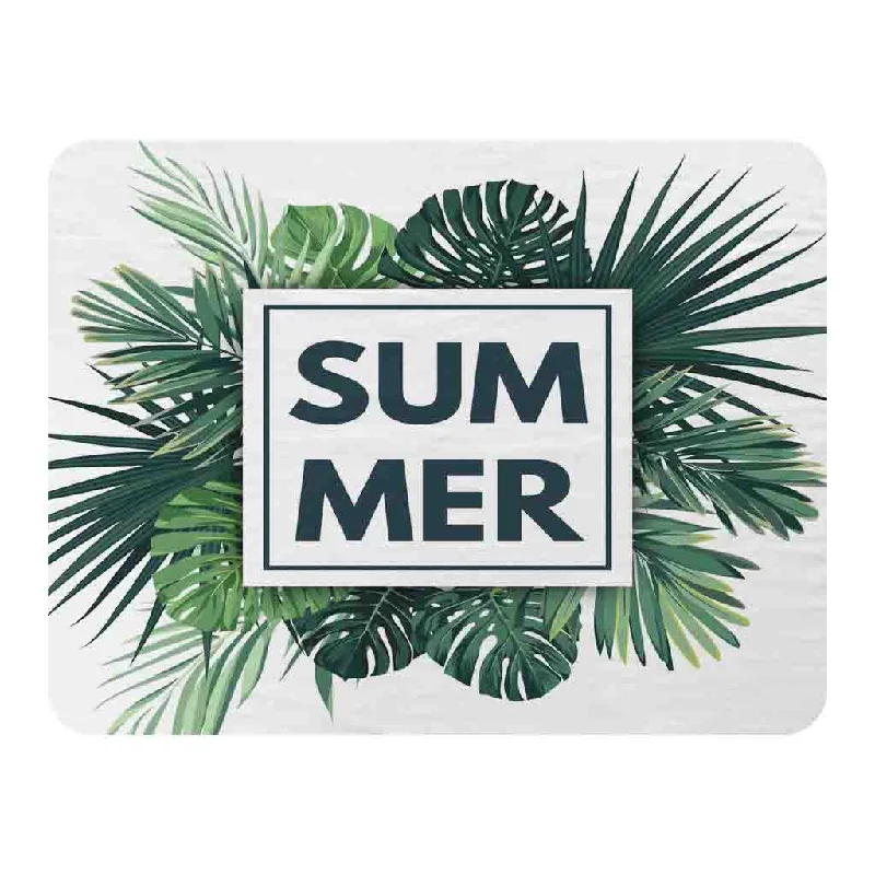 Cotton blankets for breathability and a lightweight feelBotanical Summer (Blanket)