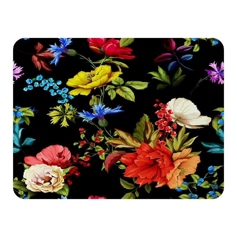 Cotton blankets for breathability and a lightweight feelBright Vibrant Flowers (Blanket)