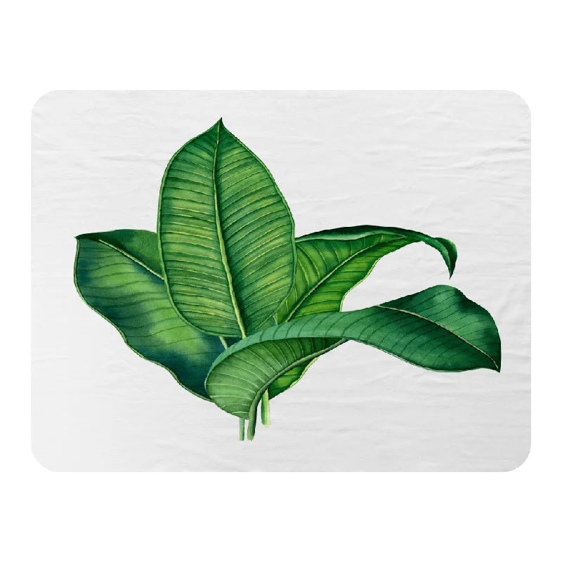 Silk blankets with a smooth and elegant touchBunched Leaves (Blanket)