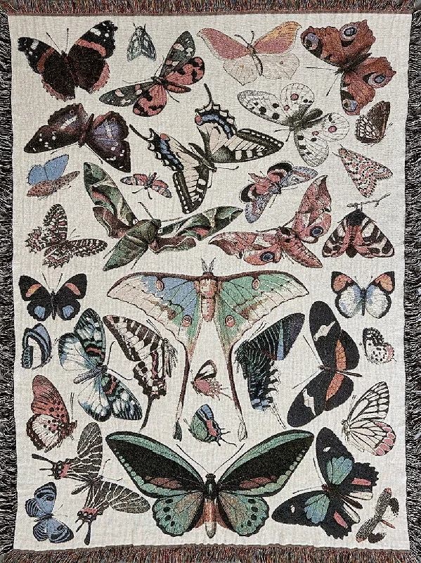 Silk blankets with a smooth and elegant touchButterflies Blanket