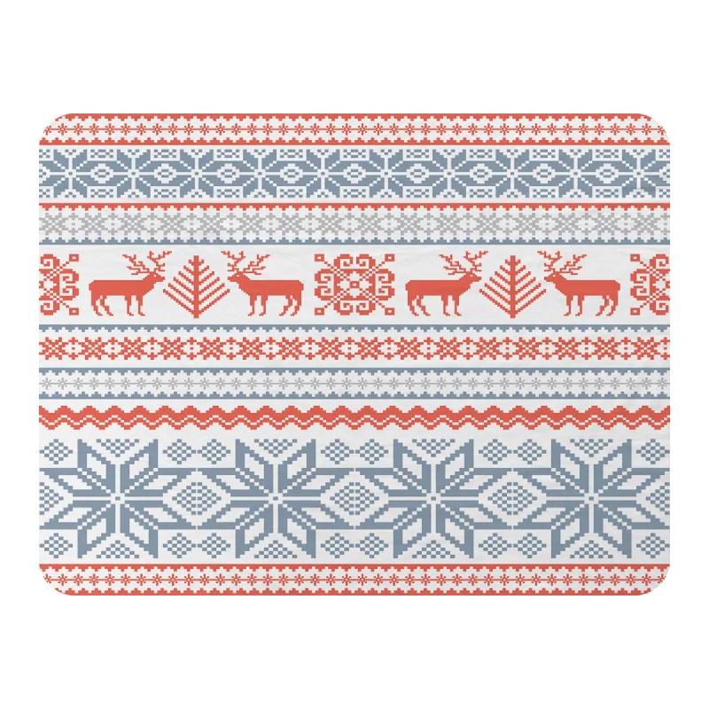 Acrylic blankets for a soft and affordable alternativeChristmas background with deer (blanket) Acrylic blankets for a soft and affordable alternativeChristmas background with deer (blanket)