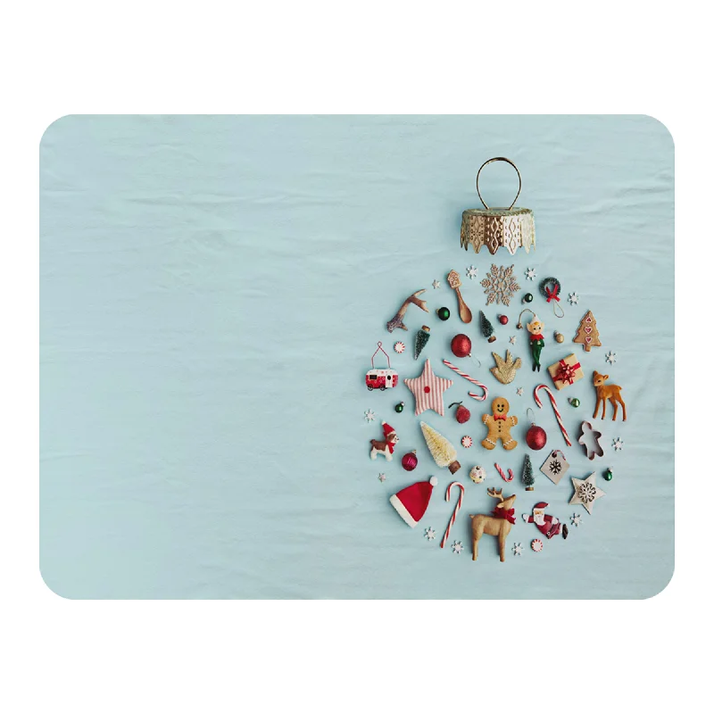 Bamboo fiber blankets with natural antibacterial propertiesChristmas objects laid out (blanket) Bamboo fiber blankets with natural antibacterial propertiesChristmas objects laid out (blanket)