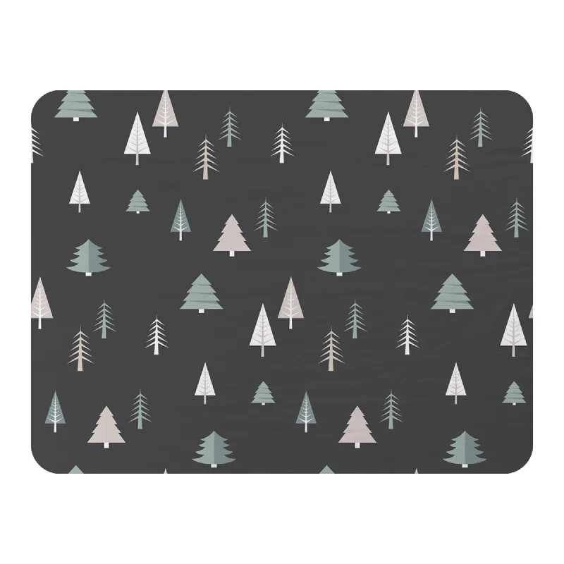 Cotton blankets for breathability and a lightweight feelChristmas winter forest (blanket) Cotton blankets for breathability and a lightweight feelChristmas winter forest (blanket)
